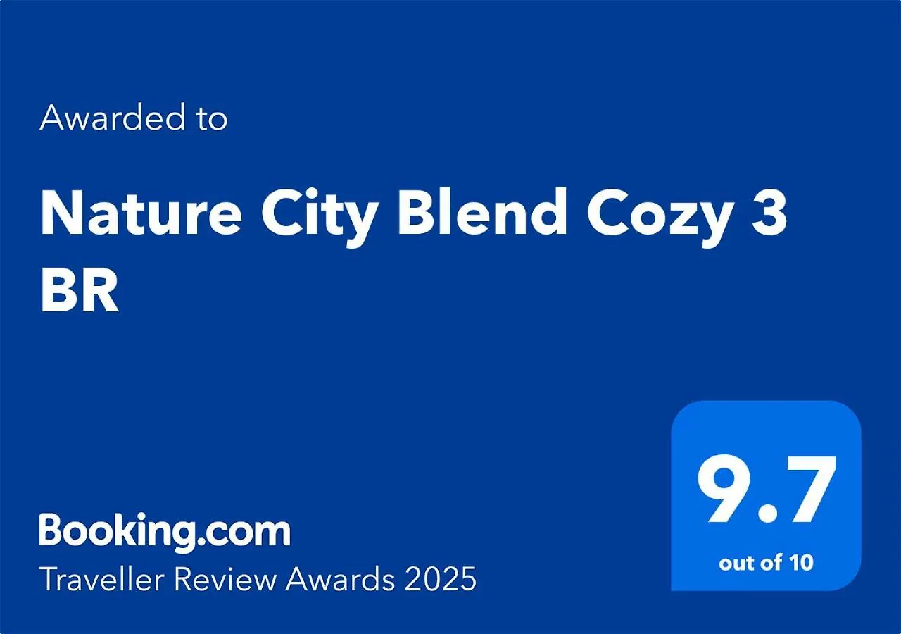 Nature City Blend Cozy 3 Br location